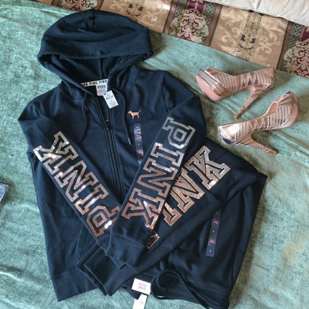 ISO BLUE BLING SWEATSUIT